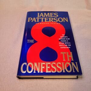 The 8th Confession Novel Book by James Patterson Murder Mystery Suspense Fiction